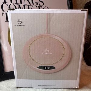 Pink Heating Cup Coaster